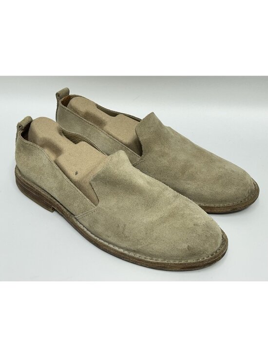 Astorflex Men’s Suede Loafers Sz 43 US 10 Beige Tan Travel Shoes Vera Pelle main image 7